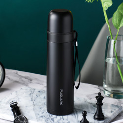 富光 FUGUANG 富光 心喜系列 WFZ6001-500T 保温杯 500ml 幽冥黑