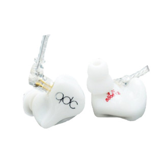 qdc Hifi 3单元 公模版 入耳式动铁有线耳机 白色 3.5mm