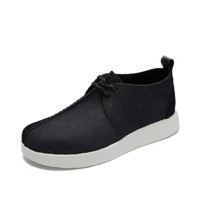 Clarks 其乐 Trek Formed 男士休闲皮鞋 261415697 黑色 39.5