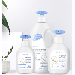 宝宝金水 婴儿洗发沐浴二合一 600ml
