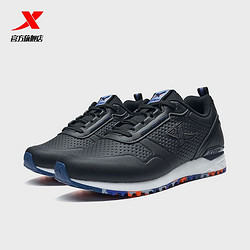 XTEP 特步 979319320168 男款黑色运动鞋