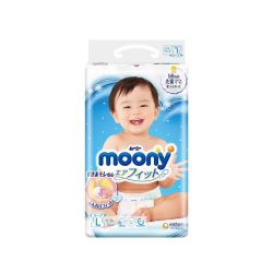 moony 婴儿纸尿裤 L54片
