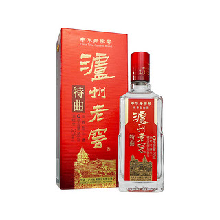 LUZHOULAOJIAO 泸州老窖 特曲浓香型白酒三两三小酒版165ml 52度单瓶 165ml