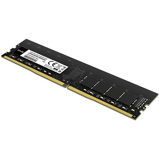 Lexar 雷克沙 DDR4 3200MHz 台式机内存 普条 黑色 16GB LD4AU032G-H3200