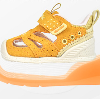 ginoble 基诺浦 TXGB1878 儿童凉鞋 黄色/淡黄 125码(内长13.5cm)