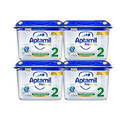 Aptamil 爱他美 白金版 婴儿奶粉 2段 800g*4罐