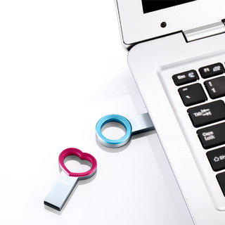 aigo 爱国者 金属情侣系列 U520 USB 3.1 U盘 蓝色 128GB USB