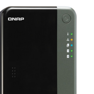 QNAP 威联通 TS-253D 2盘位NAS (J4125、4GB)