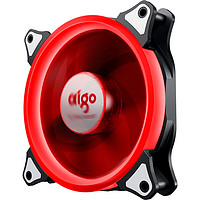 aigo 爱国者 极光 单色光 120mm 机箱散热风扇 单个装 红色