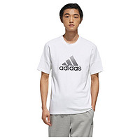 adidas 阿迪达斯 GFX BOS OUTLINE 男子运动T恤 DZ2205 白/黑色 M