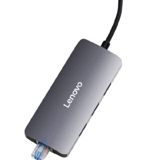 Lenovo 联想 F1-U03 USB-A扩展坞 四合一 灰色