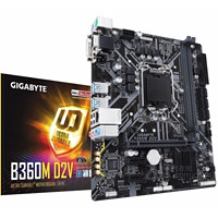 库存Gigabyte/技嘉B360M D2V台式机1151电脑主板支持8代9CPU