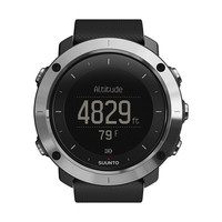 SUUNTO 颂拓 SS021843000 智能手表 50mm 黑色 硅胶表带 黑色(GPS、导航)