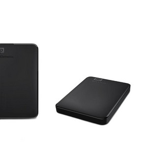 Western Digital 西部数据 Elements 新元素系列 2.5英寸Micro-B便携移动机械硬盘 4TB USB3.0 黑色 WDBU6Y0040B