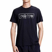 adidas 阿迪达斯 AI SS GFX FOIL 男子运动T恤 DY8720 黑色 XXL