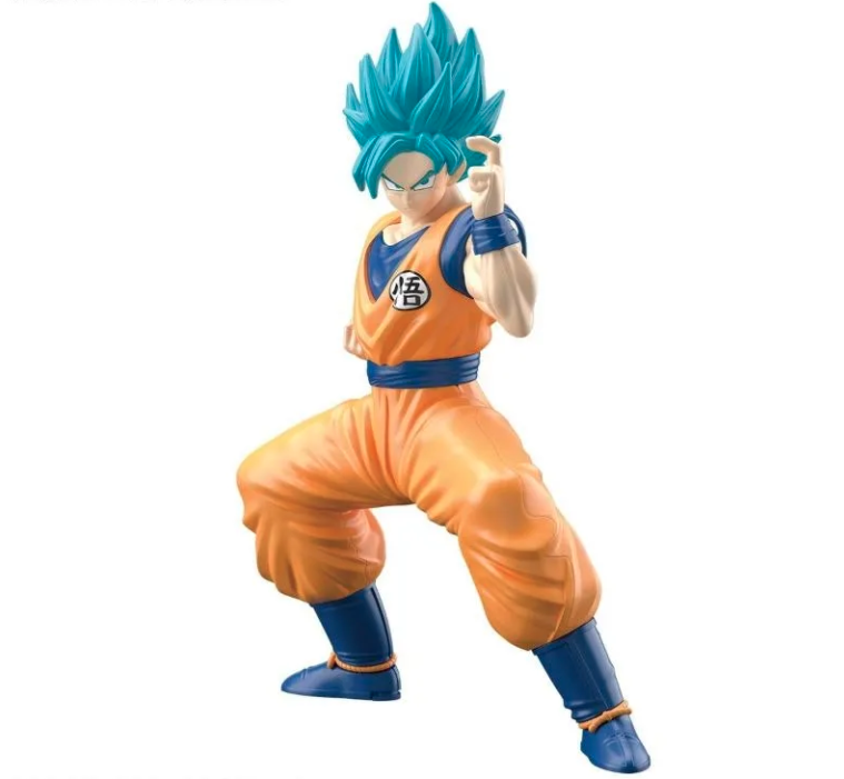 bandai  entry grade eg 龙珠超 孙悟空 超级赛亚人 蓝色 蓝发