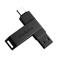 thinkplus ThinkPad 思考本 thinkplus X系列 X121 USB 3.1 U盘 黑色 32GB USB/Type-C双口