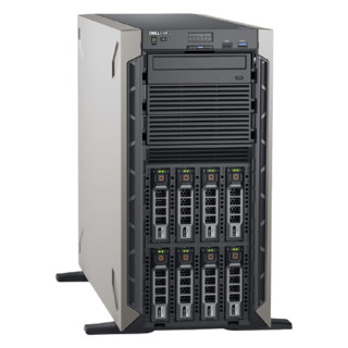 DELL 戴尔 T440 塔式 服务器 (2 芯至强铜牌 3206R、八核、16个内存插槽、16GB 内存、2 个2TB HDD、双千兆网络接口、495W 电源)