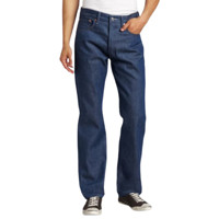 Levi's 李维斯 501 男士牛仔长裤 00501-0633 Indigo Navy Stf 28W/32L