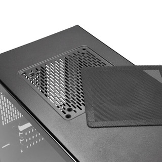 Thermaltake 曜越 启航者 F1 Pro RGB MATX机箱 全侧透 黑色