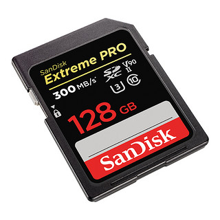 SanDisk 闪迪 至尊超极速系列 SDSDXDK-128G-ZN4IN SD存储卡 128GB（UHS-II、V90、U3）