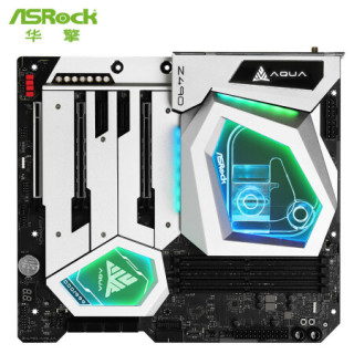 ASRock 华擎 Z490 AQUA主板 支持 CPU 10900K/10700K Intel Z490/LGA 1200）