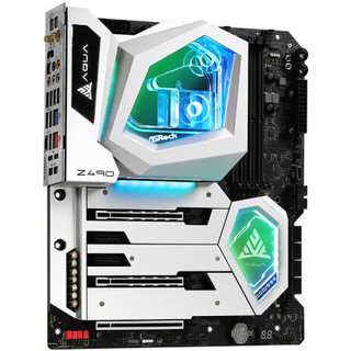 ASRock 华擎 Z490 AQUA主板 支持 CPU 10900K/10700K Intel Z490/LGA 1200）