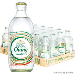 Chang 象牌 无糖气泡苏打水  325ml*24瓶