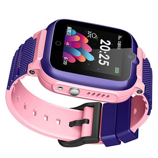 智力快车 Z6 2G 智能手表 41mm 粉色 硅胶表带（GPS、拍照）