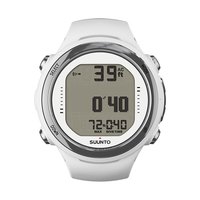 SUUNTO 颂拓 D4i NOVO 智能手表 48.6mm 白色 不锈钢表壳 白色硅胶表带(潜水、温度显示、闭气潜水)