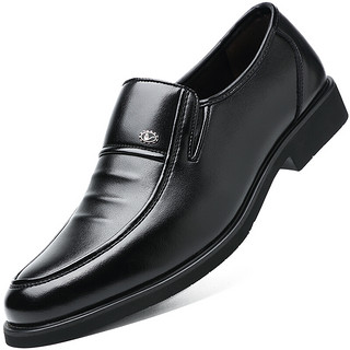 Poitulas 波图蕾斯 男士商务正装鞋 9526 黑色 42