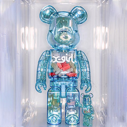 维格列艺术 积木熊 BEARBRICK XGIRLS3代 100% 400% 玩偶摆件