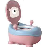 babyhood 世纪宝贝 BH-110 儿童小怪兽坐便器 硬垫款 粉色