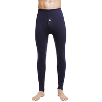 PLAYBOY 花花公子 男士纯棉秋裤 藏青 XXL