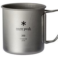 snow peak 钛金属马克杯 300ml