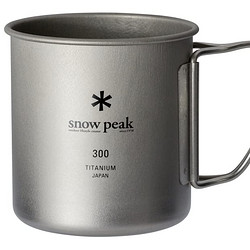 snow peak 雪峰 钛金属单层马克杯 300ml