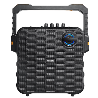PHILIPS 飞利浦 广场舞音响 户外唱歌舞台无线蓝牙音箱重低音调节旋钮户外音响