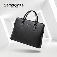 Samsonite 新秀丽 男士公文包商务男包手提包 大容量斜挎包14寸电脑包单肩包