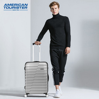 AMERICAN TOURISTER 美旅 拉杆箱行李箱女学生旅行箱包万向轮密码箱男时尚商务TSA登机箱行旅箱子旅游箱