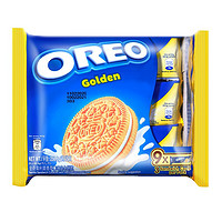 OREO 奥利奥 亿滋  奥利奥(OREO)印尼原装进口零食 夹心饼干 金装香草味 9小包256.5g