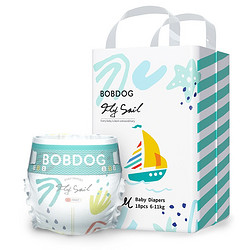 BoBDoG 巴布豆 BOBDOG巴布豆 飞帆婴儿纸尿裤 M号 18片