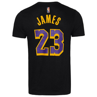 NIKE 耐克 NBA湖人队 詹姆斯23号 男士T恤
