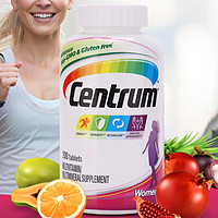 黑卡会员：Centrum 善存 女士复合维生素C 200粒/瓶