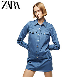 ZARA 05252080400 女装牛仔连衣裙