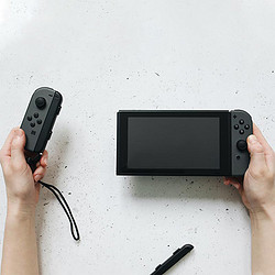 Nintendo 任天堂 日版 Switch游戏主机 续航增强版 红蓝