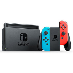 Nintendo 任天堂 Switch NS掌上游戏机 续航增强版 红蓝手柄主机