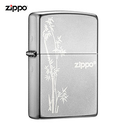 ZIPPO 之宝 芝宝打火机zippo正版 银色经典铬 磨砂205 拉丝纱铬200 花沙207 裸铜机 美国原装 专柜正品