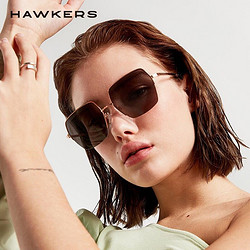 HAWKERS 西班牙潮牌太阳镜男女款太阳镜开车防紫外线方框墨镜
