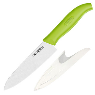 mycera 美瓷 MYCERA）陶瓷刀厨房家用6寸厨师刀 切水果刀具 蔬菜刀 宝宝辅食刀(绿色)E6F