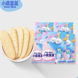 小鹿蓝蓝 婴儿原味米饼 41g 5盒装